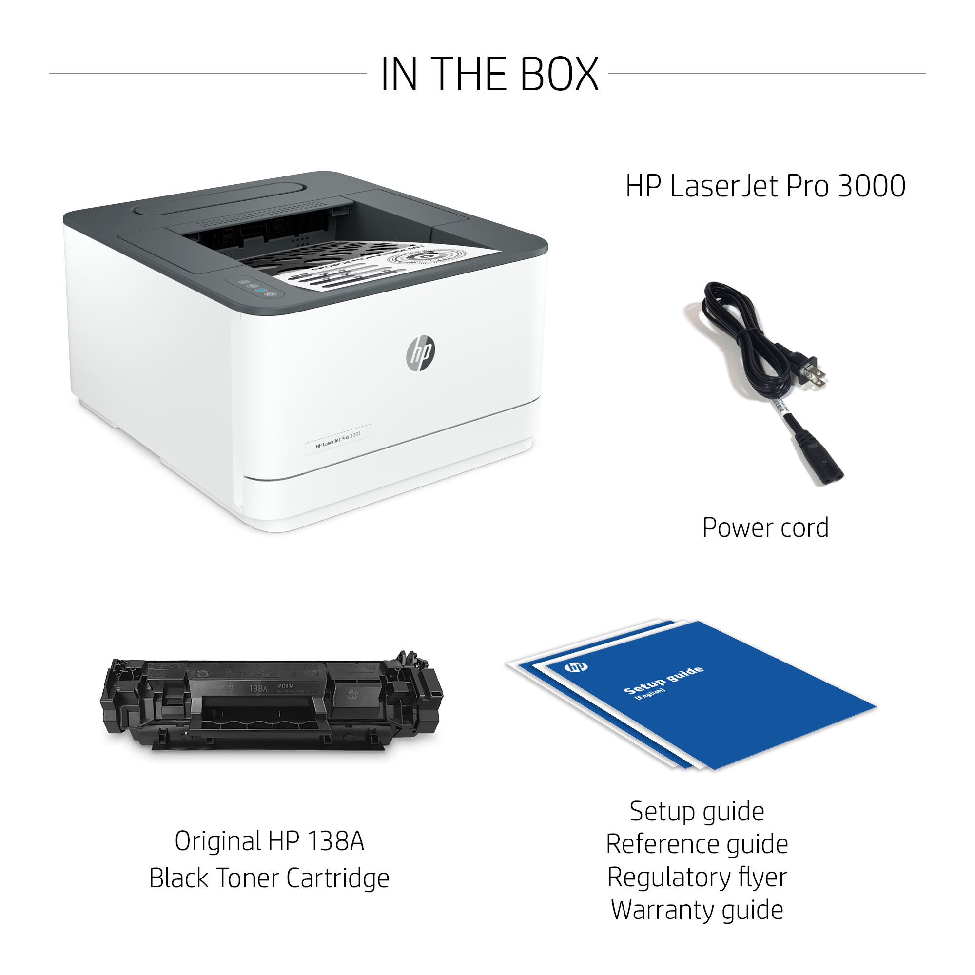 HP LaserJet Pro 3001dw