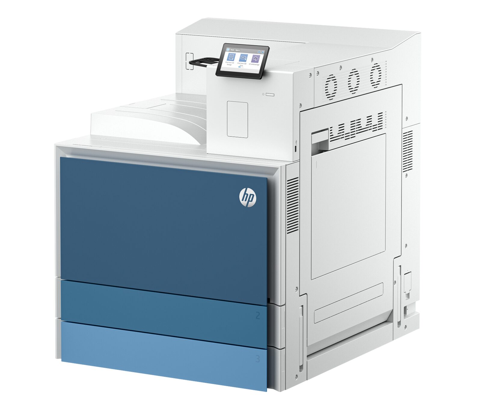 HP LaserJet Enterprise 8501dn view 2