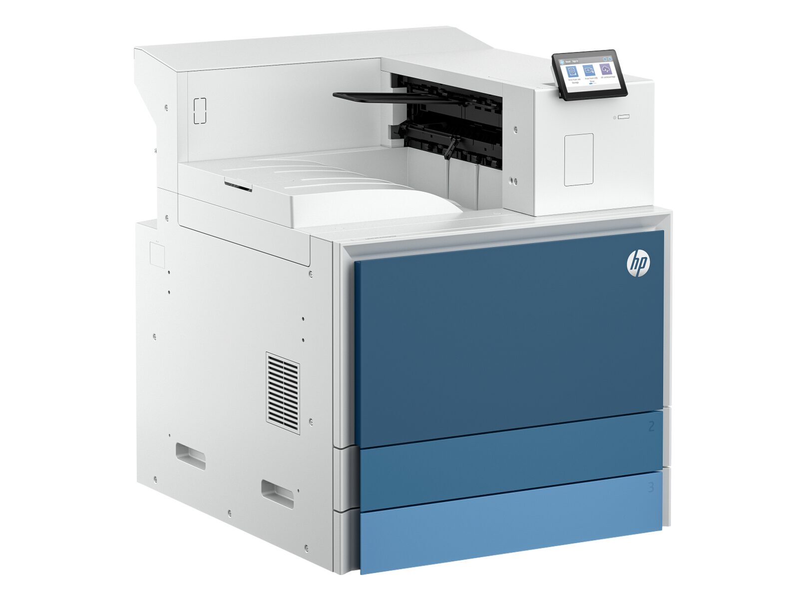 HP LaserJet Enterprise 8501dn view 3