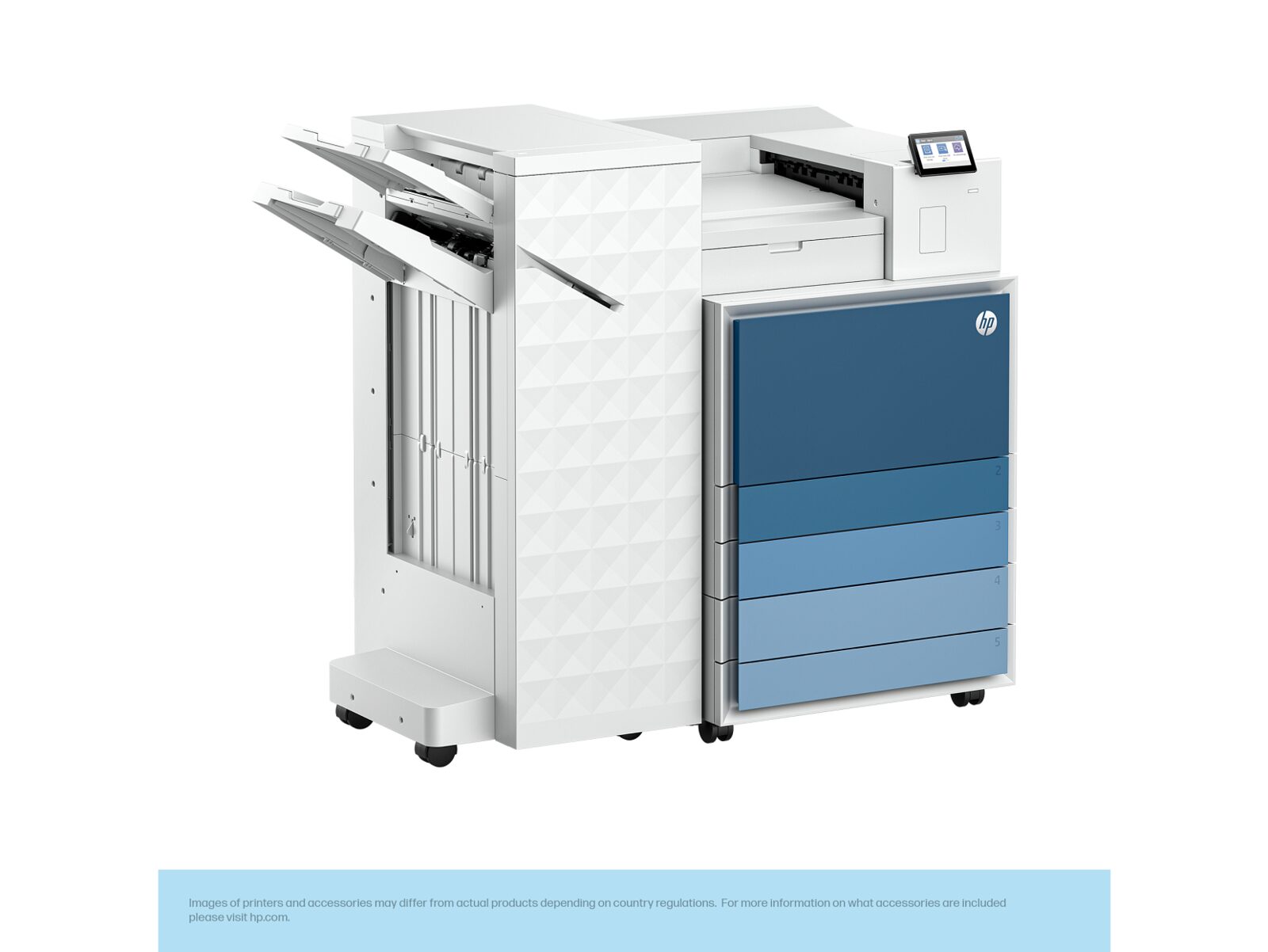 HP LaserJet Enterprise 8501x+ view 3