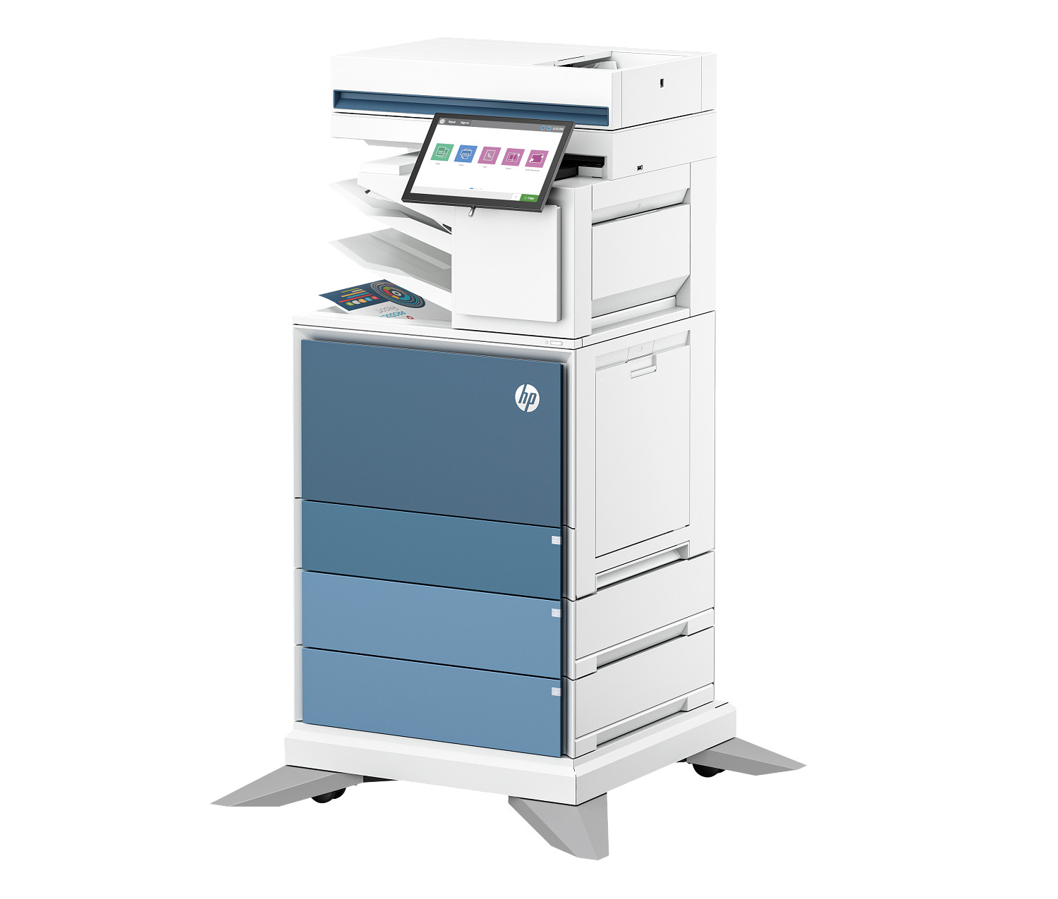 HP Color LaserJet Enterprise Flow MFP 6800zfsw
