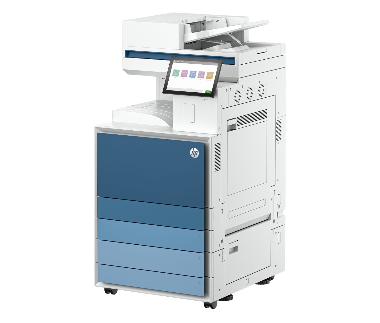 HP LaserJet Enterprise MFP 8601dn view 2