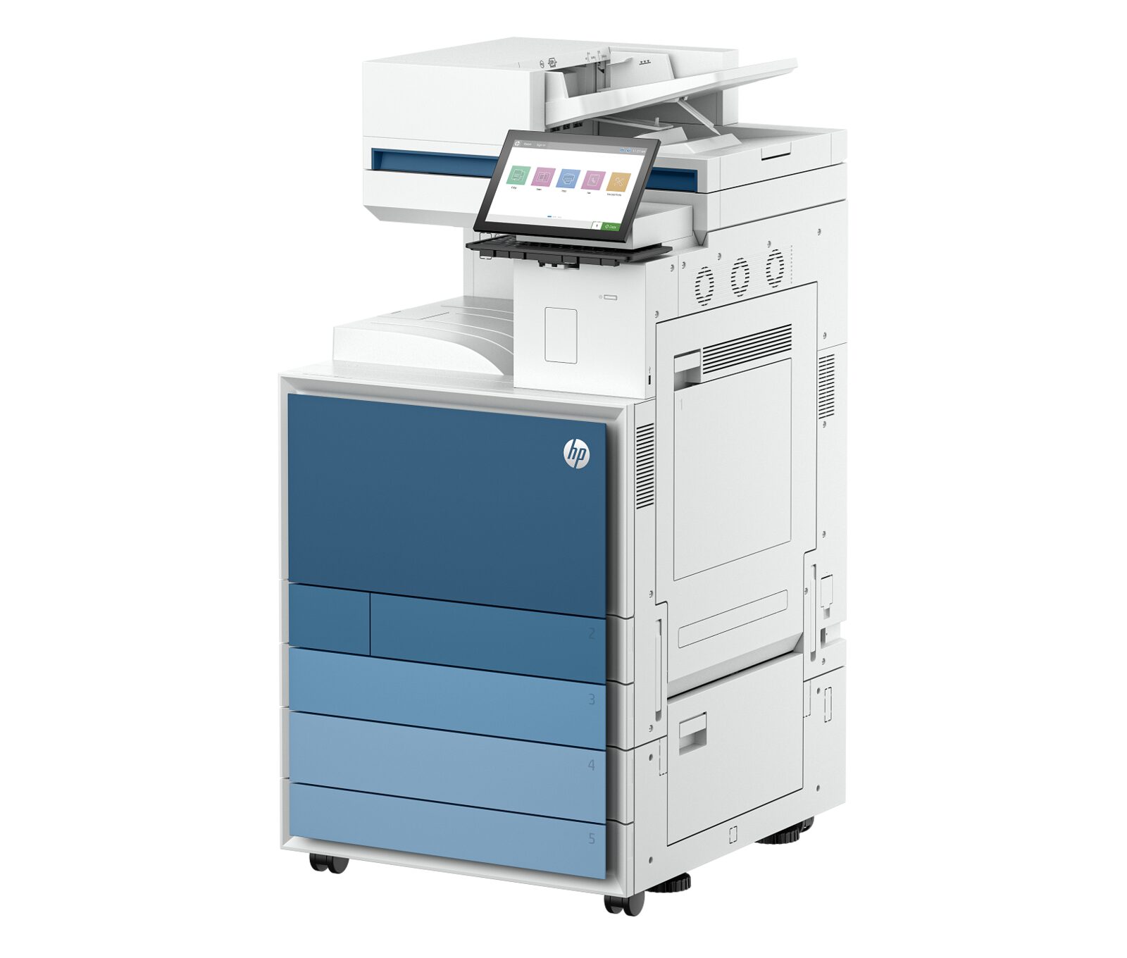 HP Color LaserJet Enterprise Flow MFP 8801z view 2