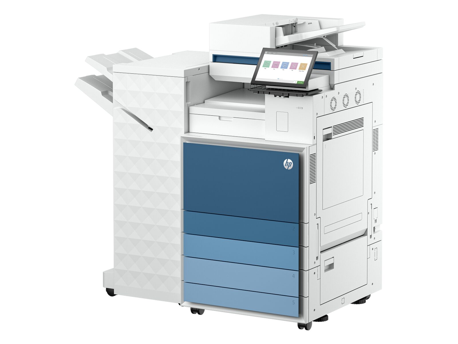HP LaserJet Enterprise Flow MFP 8601z+ view 2
