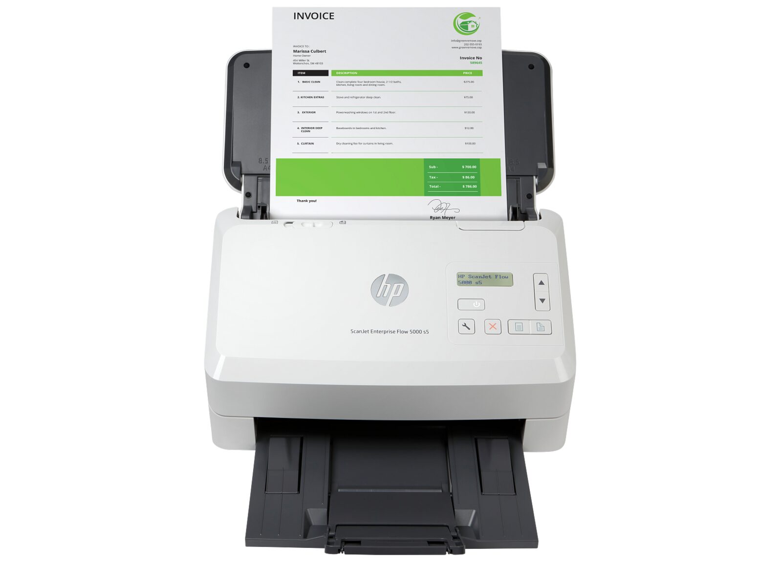 HP ScanJet Enterprise Flow 5000 s5