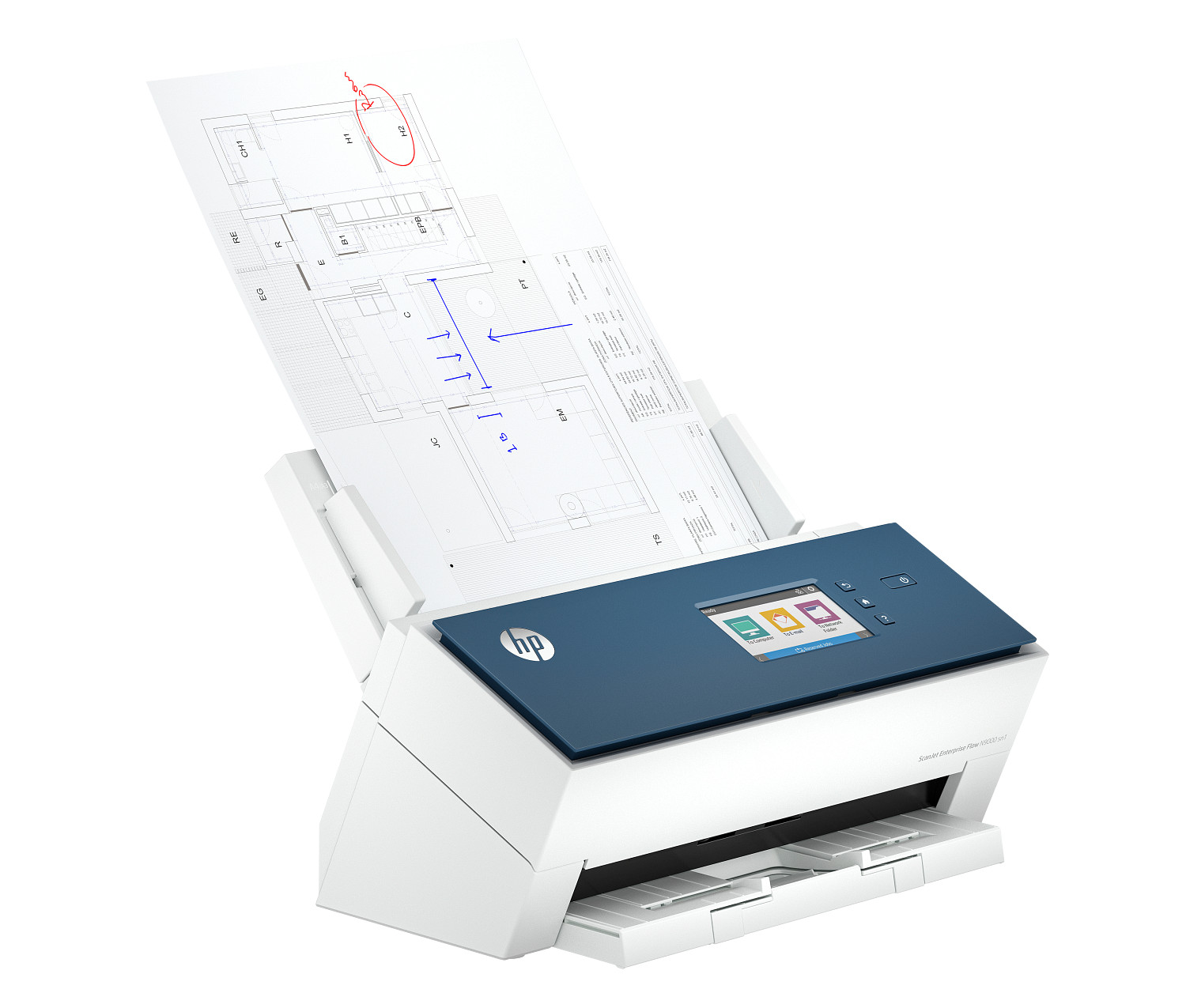 HP ScanJet Enterprise Flow N9000 sn1