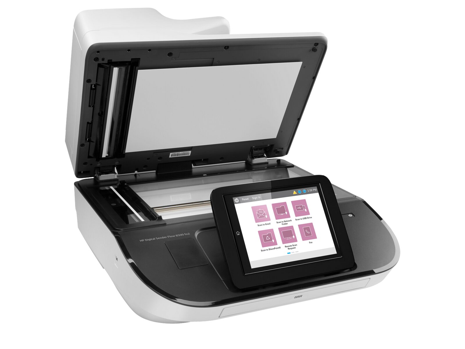 HP Digital Sender Flow 8500 fn2 view 2