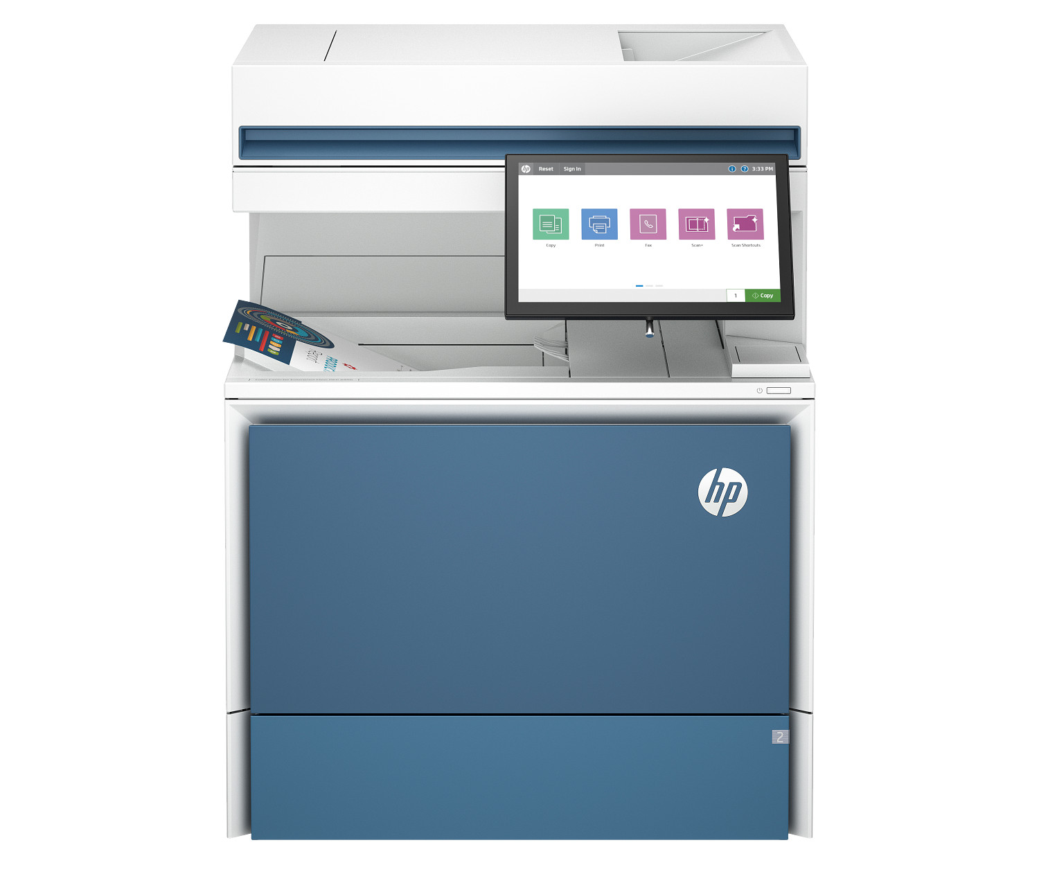 HP Color LaserJet Enterprise Flow MFP 6800zf