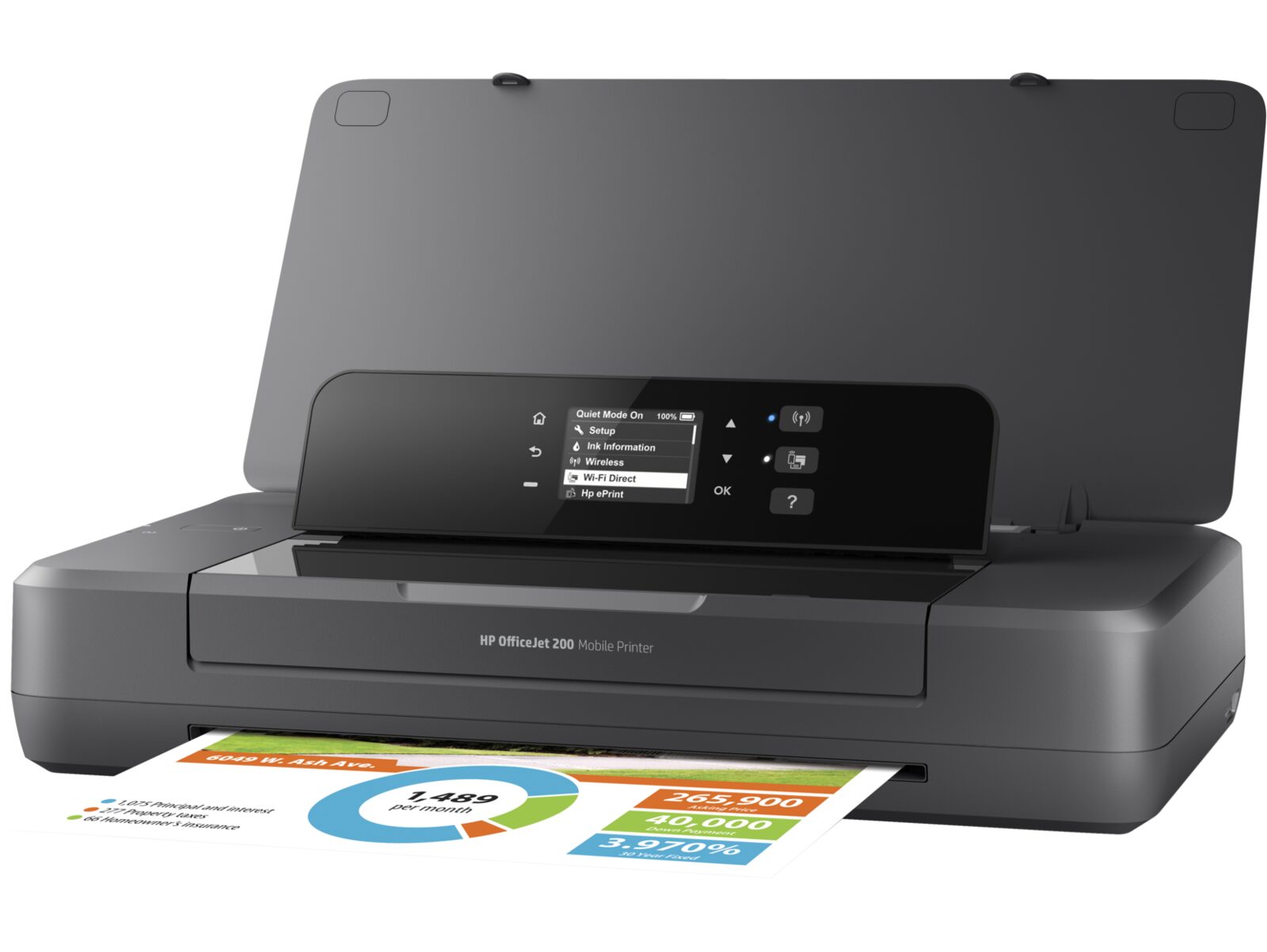 HP OfficeJet 200 Mobile view 2